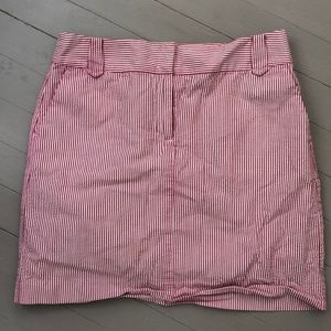 ❤️3 for $12 - Loft mini striped Searsucker skirt with pockets